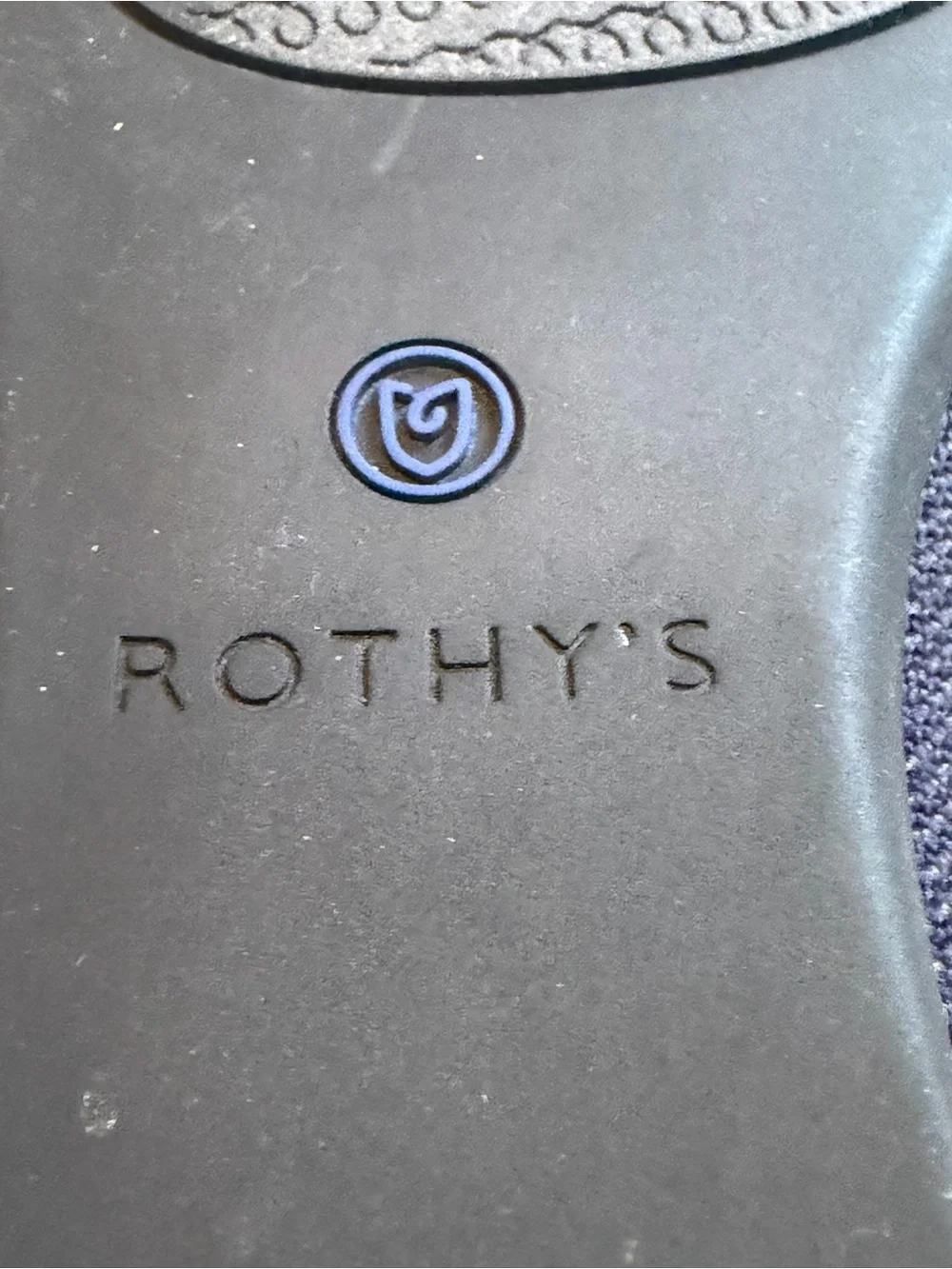 Rothy's The Point Maritime Navy Slip On Flats Ballet Shoes Women's USA Size 7.5